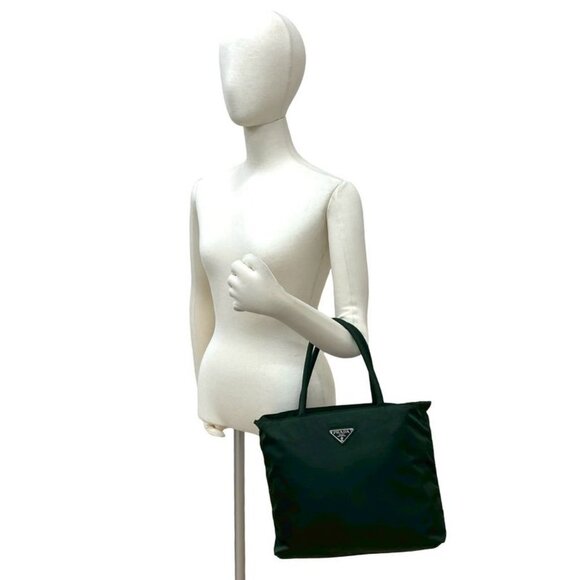 Prada Triangle Logo Tessuto Nylon Tote - Picture 2 of 10